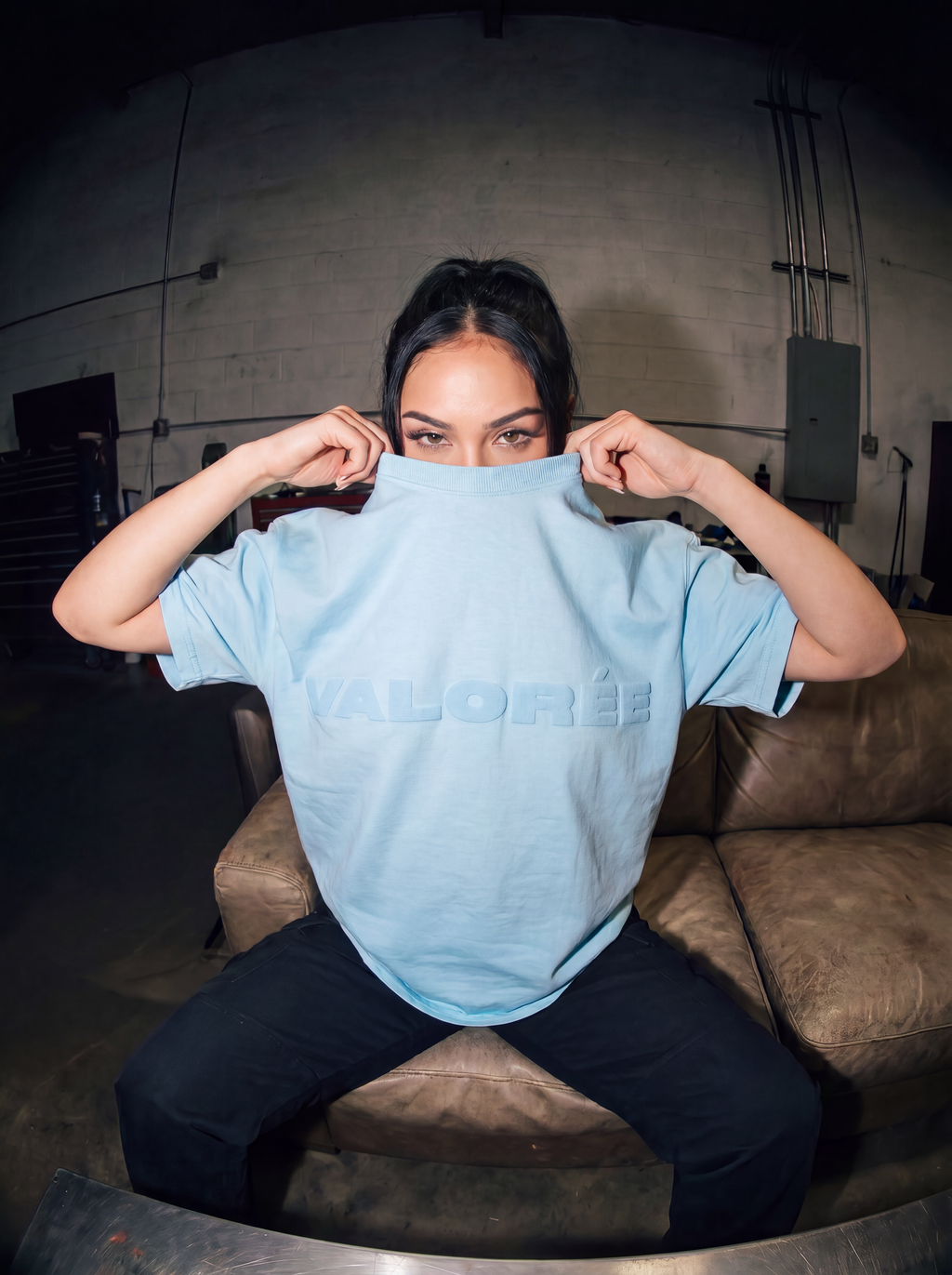 Basic "AZURE" T-shirt