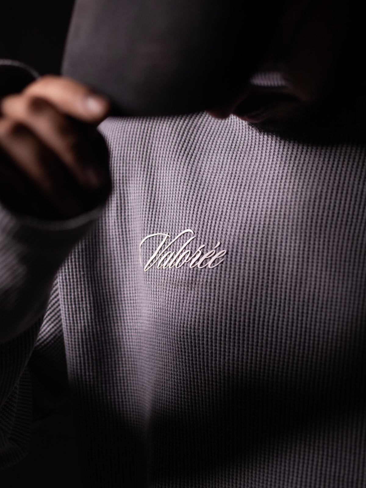 Long Sleeve "ROCK" Waffle T-Shirt