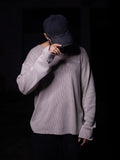 Long Sleeve "REVERSE BRICK" Waffle T-Shirt