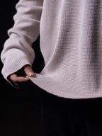 Long Sleeve "REVERSE BRICK" Waffle T-Shirt