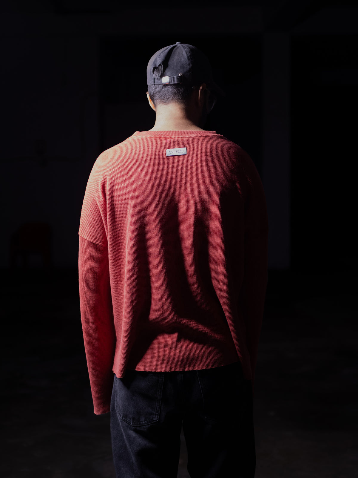Long Sleeve "BRICK" Waffle T-Shirt