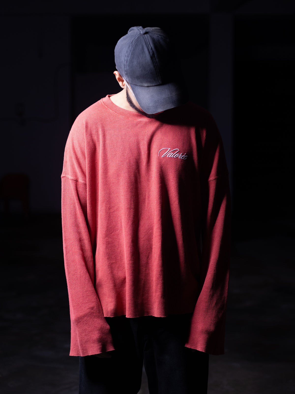 Long Sleeve "BRICK" Waffle T-Shirt