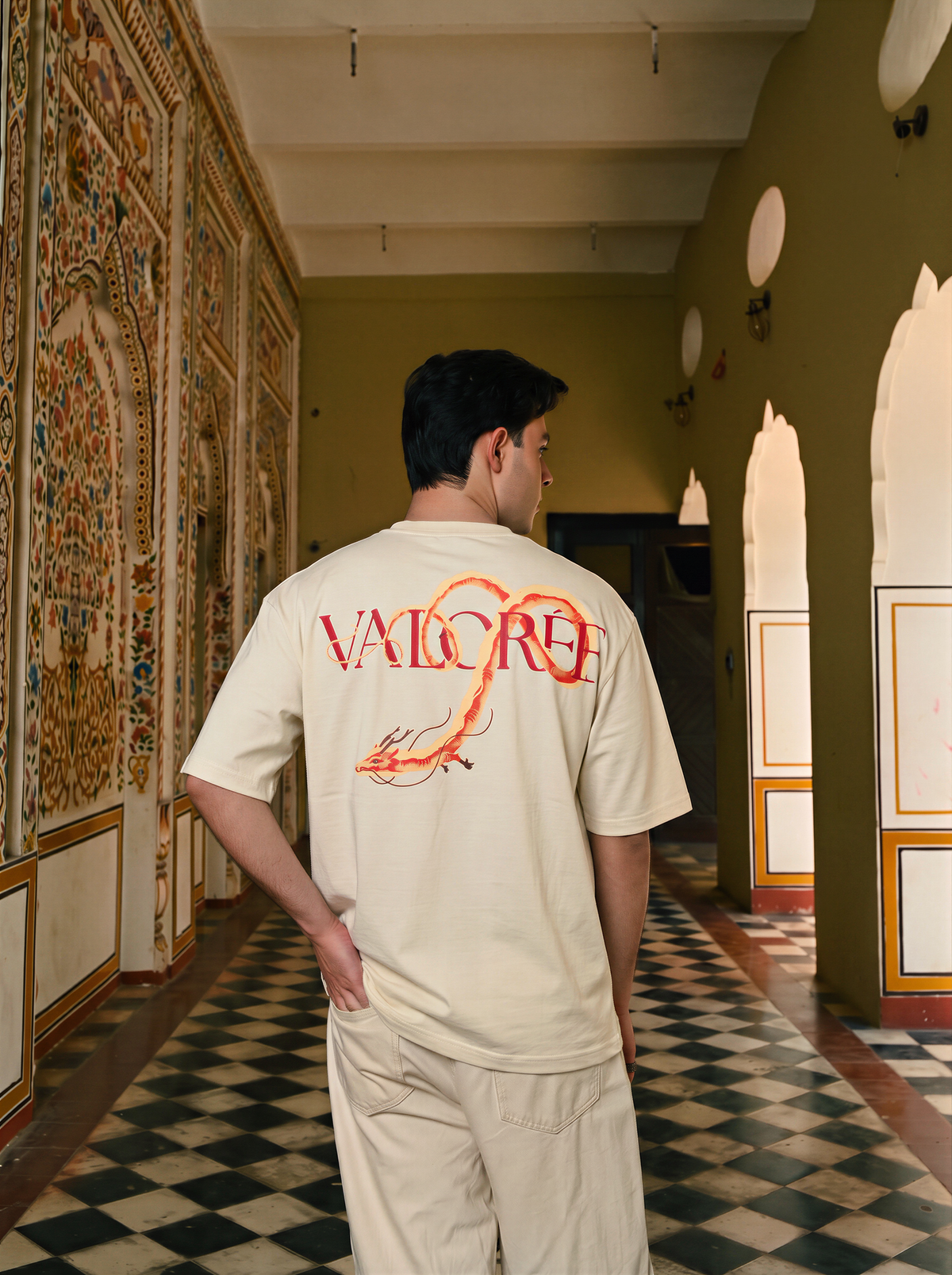 Créme "DRAGON" T-shirt